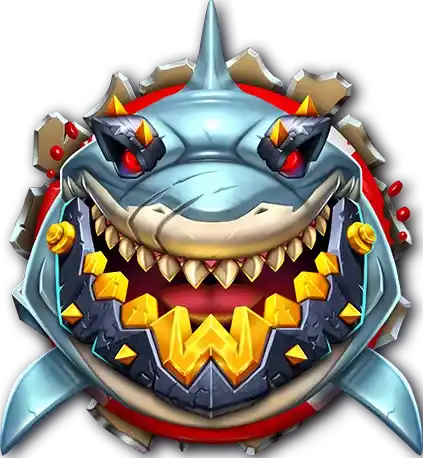 Razor Shark Basisspiel mit Wild Scatter und Mystery Symbolen