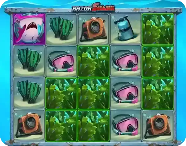 Razor Shark Mystery Stacks