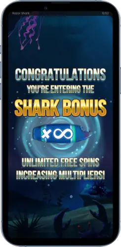 Razor Shark Freispiele mit Multiplikatoren